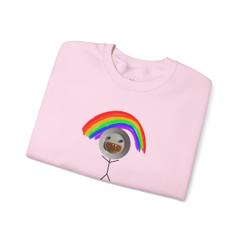 yayyyy rainbow crewneck